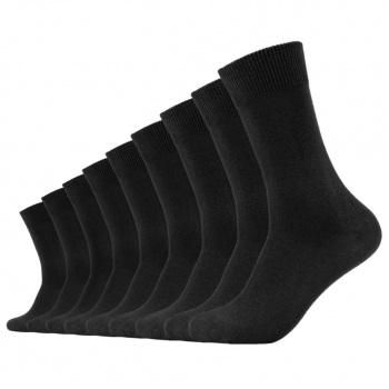 Camano Unisex Socken 9 Paar Comfort Cotton ohne Gummidruck