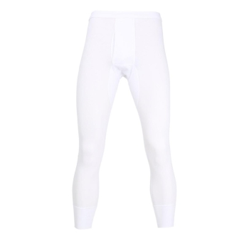 Ceceba Herren lange Unterhose Classic Feinripp Hose lang