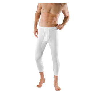 Schiesser Herren 3/4 lange Unterhose mit Eingriff Original Classics Doppelripp