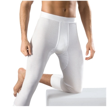 Ceceba Herren 3/4 lange Unterhose Classic Feinripp