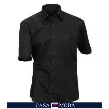 Casa Moda 1/2 Arm Hemd Comfort Fit schwarz