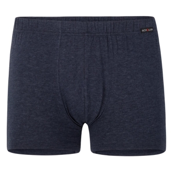 Schöller Herren Pants Basic Melange Optik