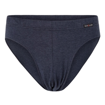 Schöller Herren Slip Basic Melange Optik