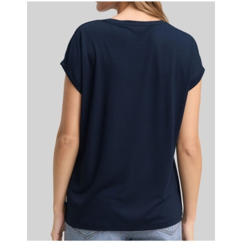 Preview: Tom Tailor Damen kurzarm Shirt Loose Fit T-Shirt