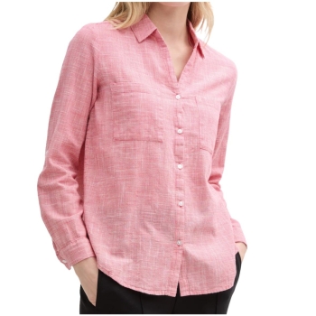 Tom Tailor Damen Bluse mit Brusttaschen