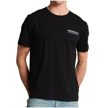 Tom Tailor Herren T-Shirt Basic mit Logo-Print