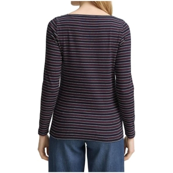 Preview: Tom Tailor Damen langarm Shirt mit Herz-Stickerei Longsleeve