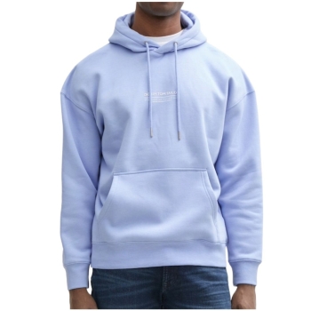Tom Tailor Herren Sweatshirt Hoodie mit Logo-Print