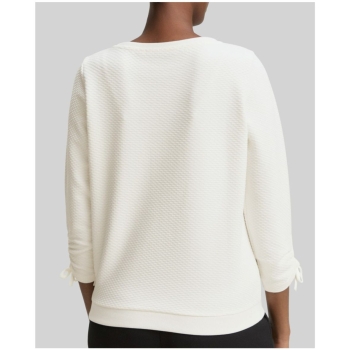 Preview: Tom Tailor Damen Sweatshirt mit Raffärmeln Slim Fit