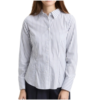 Tom Tailor Damen Hemdbluse mit Kentkragen