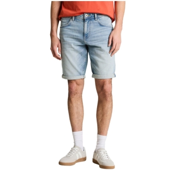 Tom Tailor Herren Jeans Shorts Regular Slim Fit