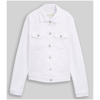 Preview: Tom Tailor Damen Jeansjacke mit Brusttaschen