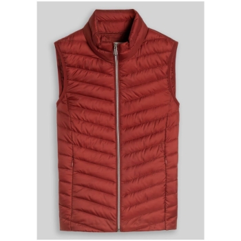 Preview: Tom Tailor Damen Steppweste mit Stehkragen Lightweight