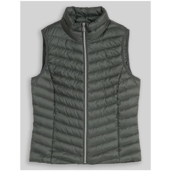 Preview: Tom Tailor Damen Steppweste mit Stehkragen Lightweight