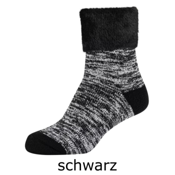 Camano Damen Socken Warm & Cozy 1 Paar Mouline Cosy