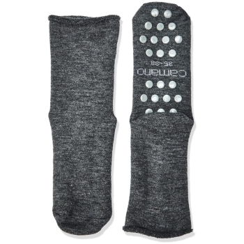 Camano Unisex Socken Warm & Cozy ABS-Antirutschsocken mit Noppen 1 Paar Warm-Up