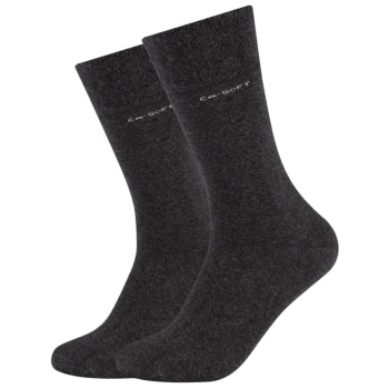 Preview: Camano Unisex Socken 2 Paar Ca-Soft Bamboo 3in1 tencel wool ohne Gummidruck