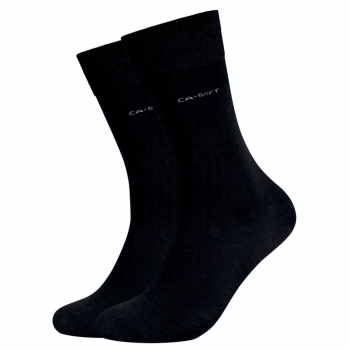 Preview: Camano Unisex Socken 2 Paar Ca-Soft Temperatur-regulierend ohne Gummidruck