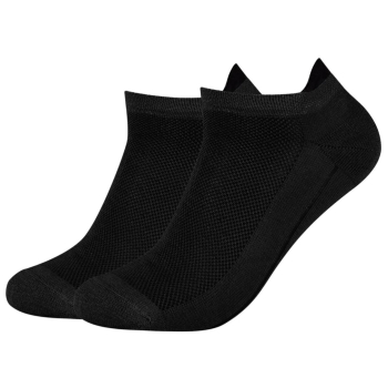 Camano Unisex Flap Sneaker Socken 2 Paar Ca-Soft Organic Cotton ohne Gummidruck