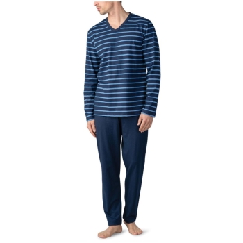 Mey Herren Night Basics Pyjama lang