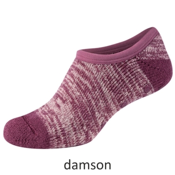 Preview: Camano Damen Sneaker Socken Warm & Cozy ABS-Antirutschsocken mit Noppen 1 Paar Mouline Cosy