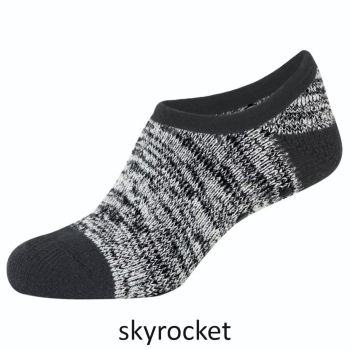 Camano Damen Sneaker Socken Warm & Cozy ABS-Antirutschsocken mit Noppen 1 Paar Mouline Cosy