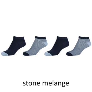 Camano Damen Sneaker Socken Silky Feeling Mini Stripes 4 Paar