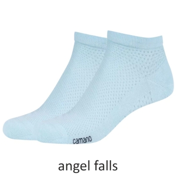 Preview: Camano Damen Sneaker Socken 2 Paar Ca-Soft Mesh