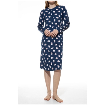Mey Damen langarm Nachthemd Scribbled Dots