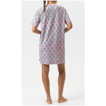 Preview: Mey Damen kurzarm Nachthemd Flashy Fruits