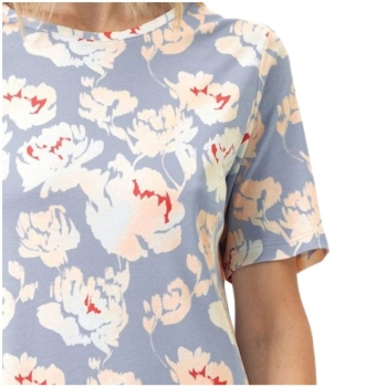 Preview: Mey Damen kurzarm Nachthemd Petal Paradise