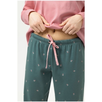 Preview: Mey Damen langarm Schlafanzug Little Berries
