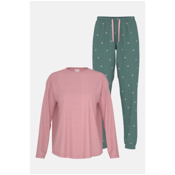 Preview: Mey Damen langarm Schlafanzug Little Berries