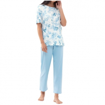 Mey Damen 7/8 Schlafanzug Serie Verena Pyjama