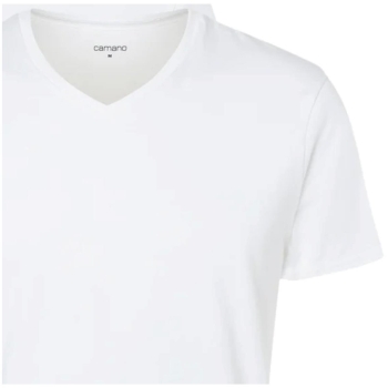 Camano Herren halbarm T-Shirts Men Comfort 2er Pack mit V-Ausschnitt