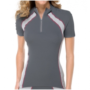 Schiesser Damen Sport extreme 1/2-Arm Shirt mit Zipper