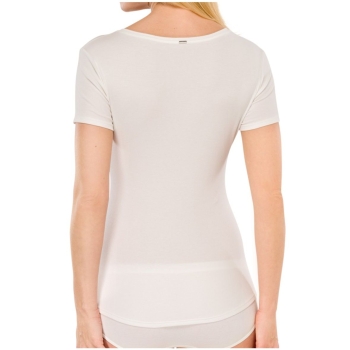 Preview: Schiesser Damen halbarm Unterhemd Naturschönheit Shirt 1/2 Arm