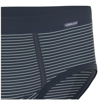 Ammann Herren Slip mit Eingriff Fashion Feinripp