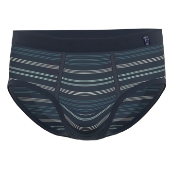 Ammann Herren Slip mit Eingriff Fashion Feinripp