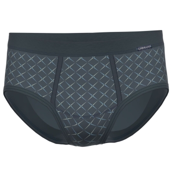 Ammann Herren Slip mit Eingriff Fashion Feinripp