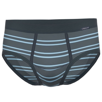 Ammann Herren Slip mit Eingriff Fashion Feinripp