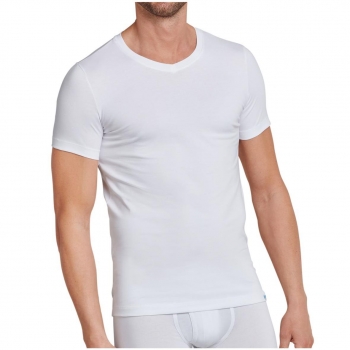 Schiesser Herren halbarm Unterhemd Long Life Cotton Shirt kurzarm