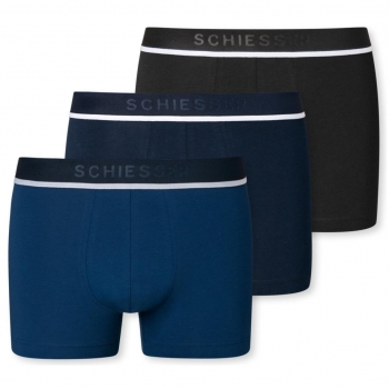 Schiesser Herren Pants 95/5 3er Pack Shorts Organic Cotton