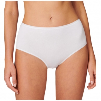 Schiesser Damen Slips 95/5 3er Pack Midislips Organic Cotton