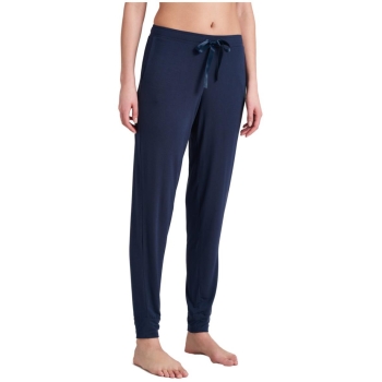 Schiesser Damen Loungehose Mix+Relax mit Bündchen