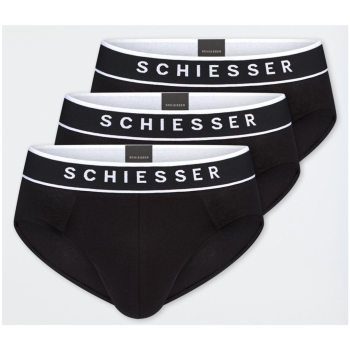 Schiesser Herren Slips 95/5 3er Pack Rioslips Organic Cotton