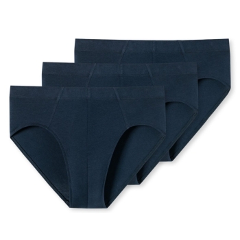 Preview: Schiesser Herren Slips 95/5 3er Pack Superminis Organic Cotton