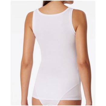 Preview: Schiesser Damen Unterhemd Pure Rib Tanktop Doppelripp