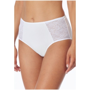 Schiesser Damen Midislip Air mit Spitze