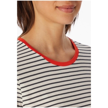 Schiesser Damen langer Schlafanzug Casual Essentials